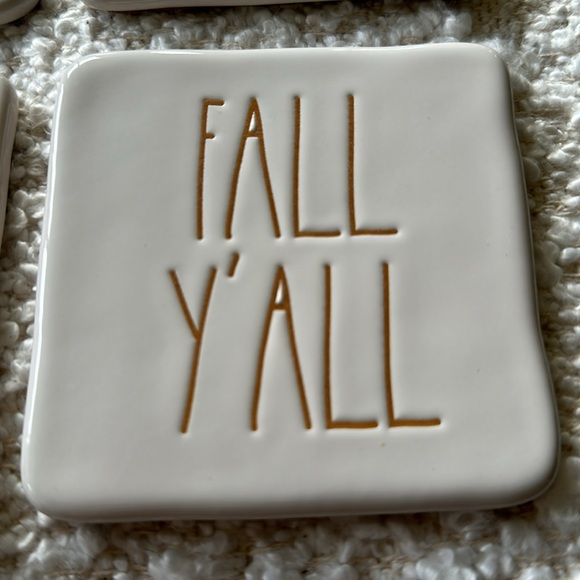 🍂FALL Y’ALL Coasters by Rae Dunn - Picture 2 of 5